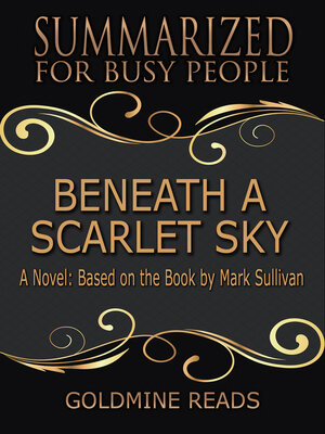 cover image of Beneath a Scarlet Sky--Summarized for Busy People